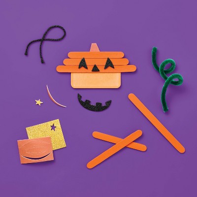 5-count Halloween craft stick character kit