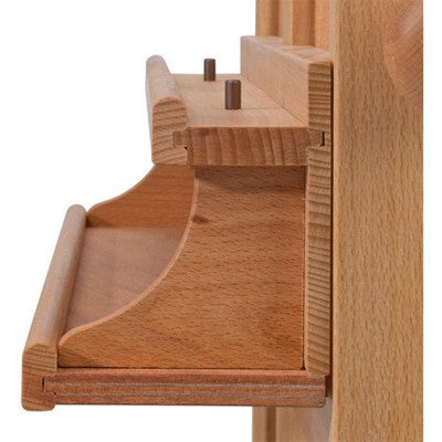 Premium studio easel with casters – 8-piece set