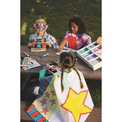 DIY superhero capes, 48-pack