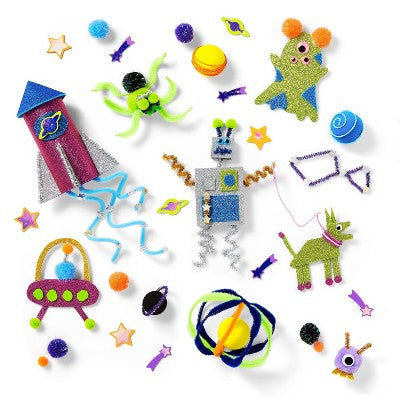 Cosmic bucket craft set, 336 pieces
