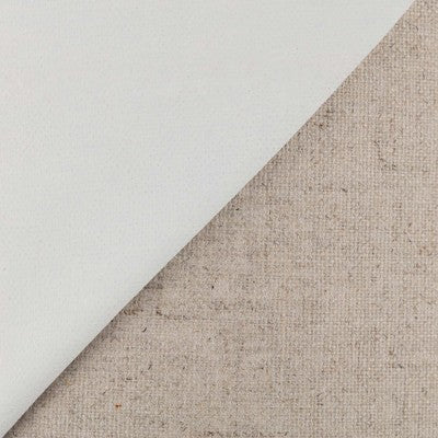 Unprimed cotton duck canvas roll 92\" x 40 yd, 25 oz, uniform texture